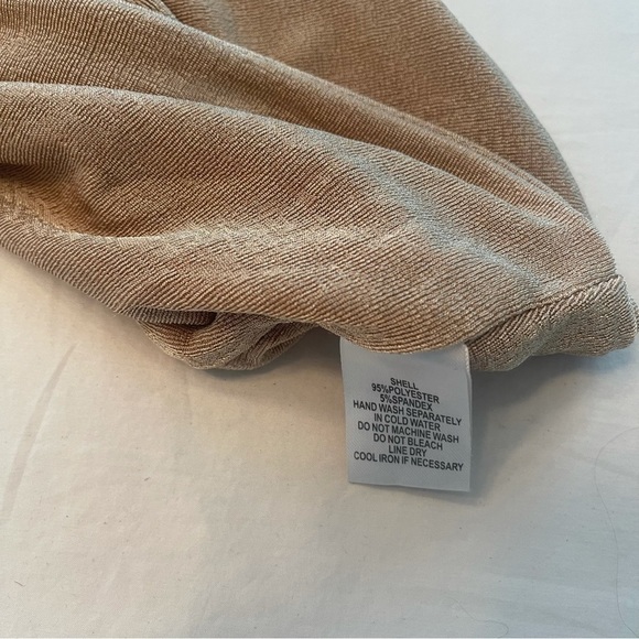 Victoria + Sophia Gold Tie Bra Tank Top - Picture 7 of 8